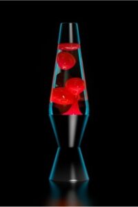 Lampe-lava-rouge