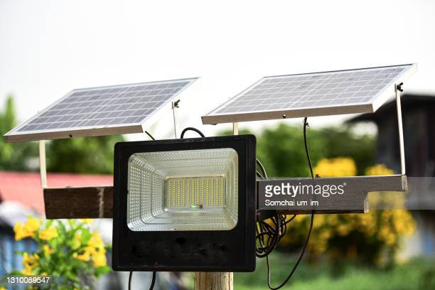 Torche solaire artisanal